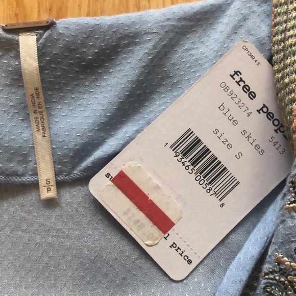 Free People Blue Skies Dress, Size Small - Picture 3 of 7